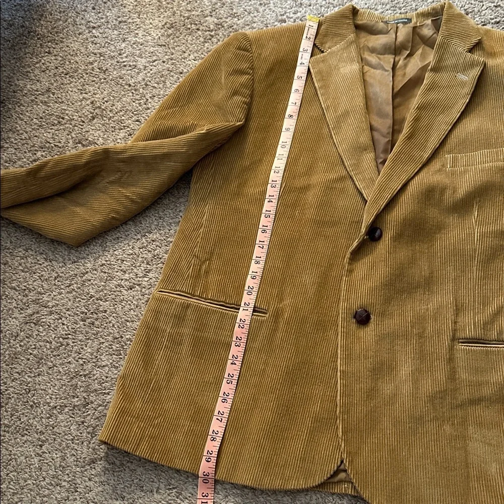 VTG David Taylor Tan Corduroy Blazer Sport Coat- 44S